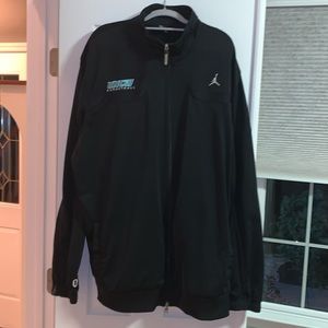 UNCW 3XLT Mens Basketball Air Jordan Warm Up Jacket
